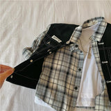 Boy Jacket Boys' Shirt Spring and Autumn Cotton Children's Baby Fried Street Jacket Fashion