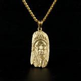 Jewelry Indian Chief Pendant