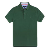 Tommy T Shirts Tommypolo Shirt Cotton Short-Sleeved T-shirt Men's Casual Polo Collar Embroidery