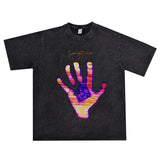 Rock Star T Shirt George Harrisont Short Sleeve Loose Men and Women