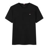 Tommy T Shirts Summer Clothes T-shirt Genuine Solid Color