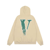 Vlone Hoodie autumn and winter creative big V letter