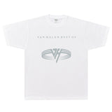 Rock Star T Shirt Van Halen Best of Volume T-shirt Small Neckline Loose Short Sleeve