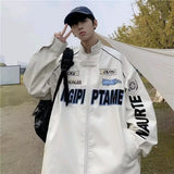 Unisex Baseball Jersey Leather Jacket