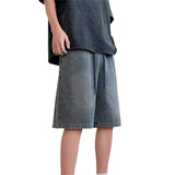 Unisex Jeans American Vintage Denim Shorts Loose Sport
