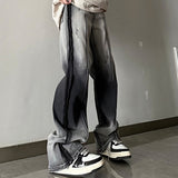 Unisex Jeans Tie-dye Old Pants