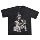 Rock Star T Shirt GG Allin Personalized Printed T-shirt Short Sleeve Loose Cotton Men and Women