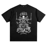 Hip Hop Rapper T Shirt Printed Short Sleeve T-shirt Loose Street