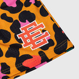 Eric Emanuel EE Shorts Leopard Style Mesh Shorts Summer Mesh Quick-Drying Basketball Pants