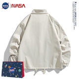 Nasa Jacket Men's Spring and Autumn Loose Fashion Brand Workwear Jacket