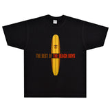 Rock Star T Shirt T-shirt Beach Boy Rock Band American Retro Loose Short Sleeve