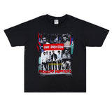 Rock Star T Shirt One Direction Band Printed T-shirt Short Sleeve Loose