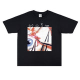 Rock Star T Shirt Printed T-shirt Short Sleeve Loose Street