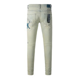 KSUBI Jeans Slim Fit Casual Stretch Jeans