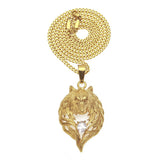 Jewelry Gold Plated Necklace Pendant Animal