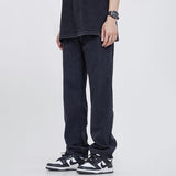 Unisex Jeans Wide Leg Straight Pants Casual Versatile