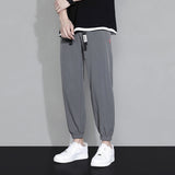 Nasa Sweatpants Men's Summer Loose Straight Men's Sports Wide Legs Casual Pants