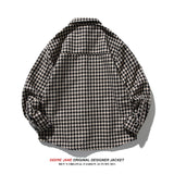 Men Long-Sleeve Shirt Spring Long Sleeve Shirt Men's Loose Casual Weaving Shirt