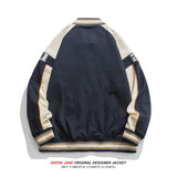 Men's Baseball Jacket Spring Baseball Uniform Men's Loose All-Match Casual Motorcycle Jacket