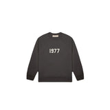 Fog Essentials Long Sleeve T-Shirt Unisex Flocking Logo Loose Sweater