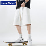 Nasa Shorts Men's Trendy Loose Summer Casual Shorts
