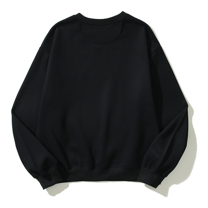 Drew House Sweatshirts Unisex Cartoon Squirrel Fleece Sweater