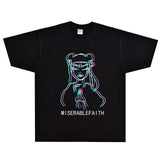 Rock Star T Shirt Pain Band Loose Printed Cotton Short Sleeve