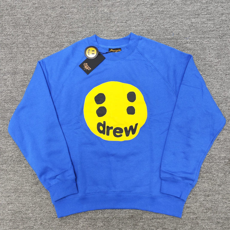 Drew House Sweatshirts Unisex Loose Foam Logo Sweatshirts