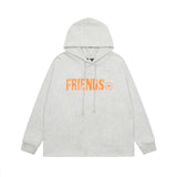 Vlone Hoodie Autumn and Winter Lightning Big V Letter