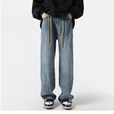 Unisex Jeans American Retro Jeans Straight Casual
