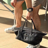 Chh Chrome Heart Leather Bag Large Capacity Shoulder Bag