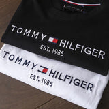 Tommy T Shirts Tommy Letter Short Sleeve T-shirt Comfortable and Breathable