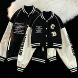 Unisex Baseball Jersey Embroidered Couple Loose Street Baseball Uniform