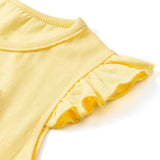 Girl Dress Summer Knitted Cotton Cartoon Embroidery