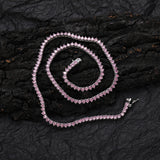 Zircon necklace tennis chain