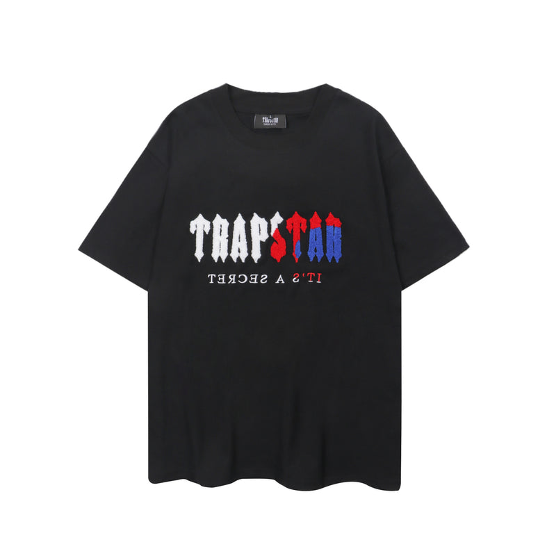 Trapstar T Shirts Trapstar Embroidery Loose Casual Short Sleeve T-Shirt