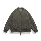 Unisex Baseball Jersey Spring and Autumn Loose Embroidered Bomber Jacket