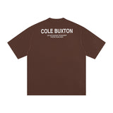 Cole Buxton T Shirts Short Sleeve Vintage Loose