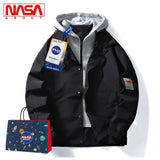 Nasa Jacket Men's Trendy Loose Jacket Spring, Autumn and Winter Couple Coat