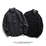 Men Long-Sleeved Shirt Spring Shirt Men Spring and Autumn Loose All-Matching Casual Shirt