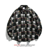 Men Long-Sleeved Shirt Spring Shirt Men Loose Trendy Casual Long Sleeve Shirt