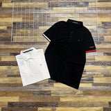 Tommy T Shirts Casual Business Embroidered Lapel Men and Women Couple Short Sleeve Polo Shirt