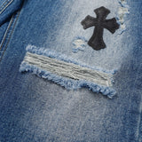 CHH Chrome Hearts Jeans Ripped Jeans