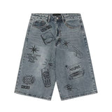 Unisex Jeans Summer Loose Wide Leg Casual Jeans