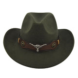 Walter White Fedora Cowboy Hat Retro Fedora Hat Fur Felt Hat Retro