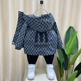 Boy Jacket Boy's Jacket Spring and Autumn Clothes Children's Spring Cool Handsome Jacket Top