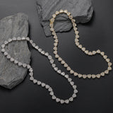 Zircon necklace heart-shaped tennis chain