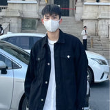 Unisex Baseball Jersey Vintage Denim Jacket