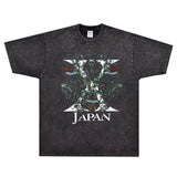 Rock Star T Shirt X-Japan Logo T-shirt Rock Band American Loose Vintage Short Sleeve