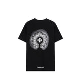 CHH Chrome Heart T Shirts Sanskrit cross logo short-sleeved men's T-shirt